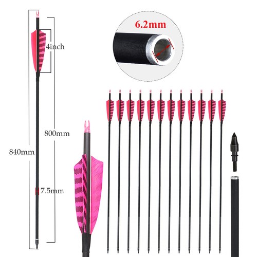 Pack archery carbon - 6,