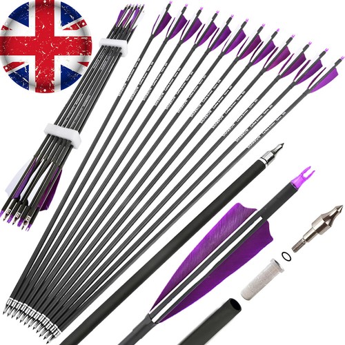 12x carbon arrows spine - arrows,