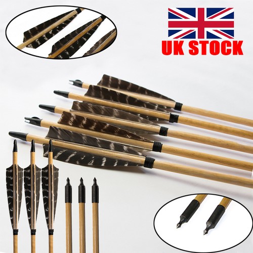 Archery wooden arrows - 32", with