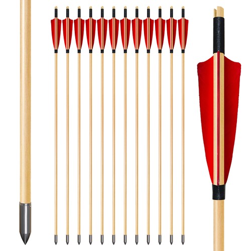12pcs wooden arrows - 12pcs,