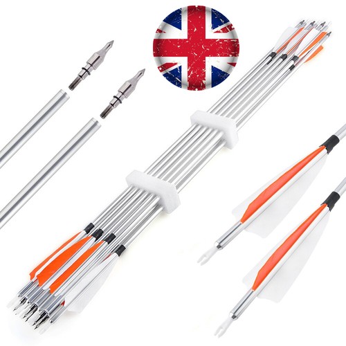 12x aluminum arrows sp500 - 30",