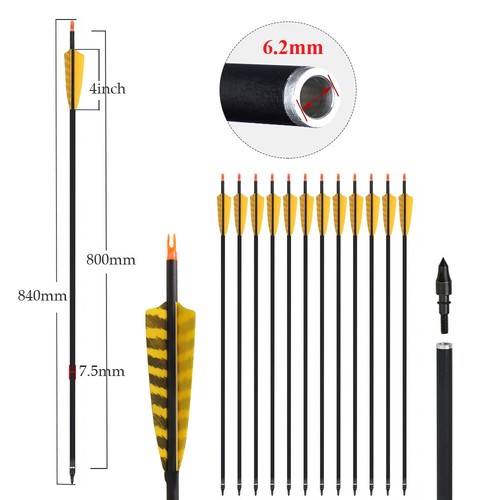 Archery arrows carbon - 32",